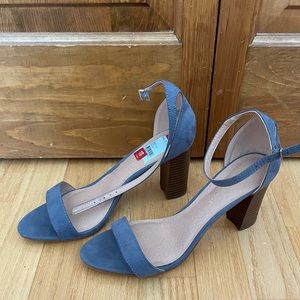 Madden girl blue block heels